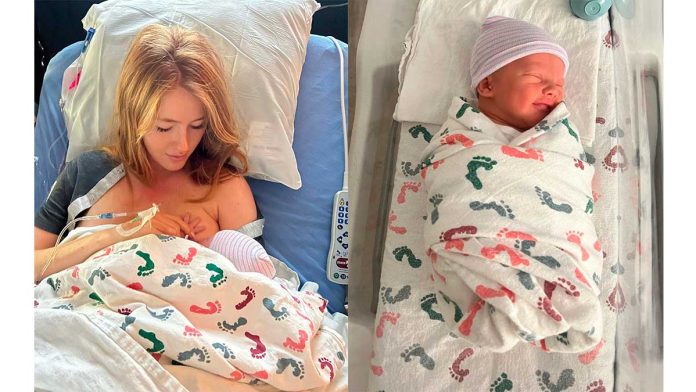 Annika & Tiësto compartilham as primeiras fotos de seu filho recém-nascido
