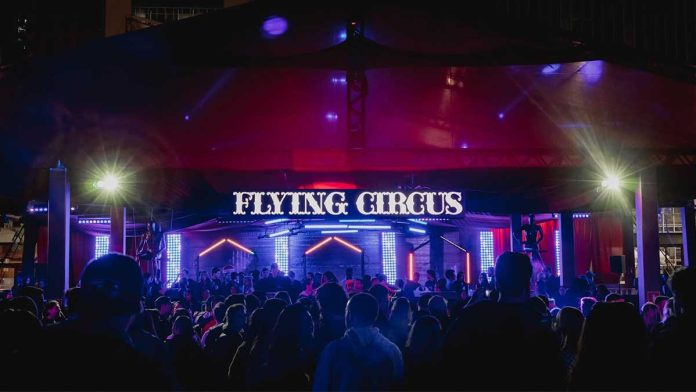 Flying Circus agita a noite paulistana em grande estreia no Brasil